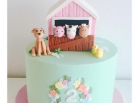 Barnyard pastel